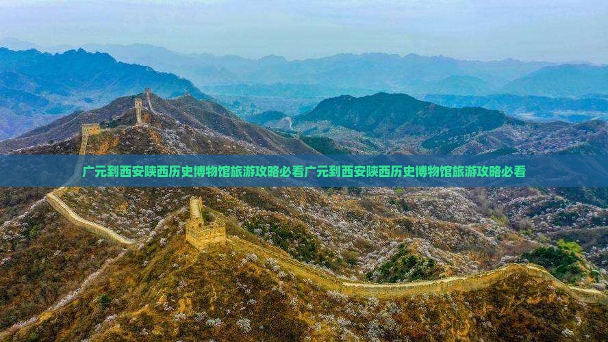 广元到西安陕西历史博物馆旅游