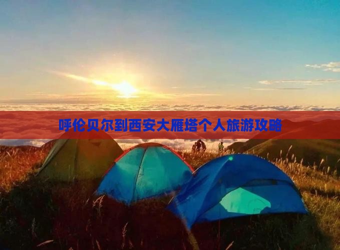 呼伦贝尔去西安大雁塔个人游
