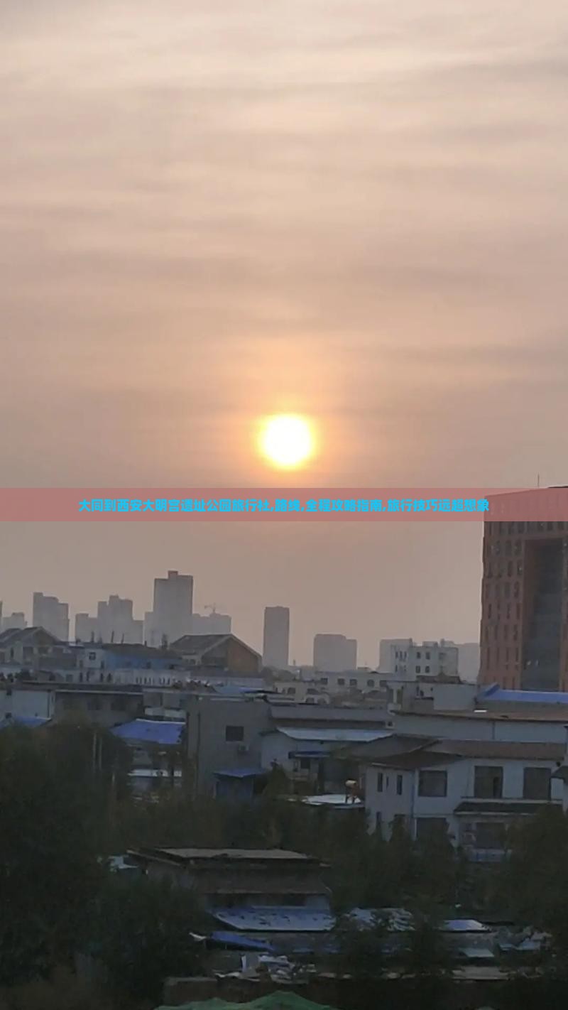 大同到西安大明宫国家遗址公园旅行社