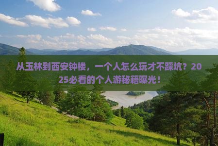 玉林去西安钟楼个人游