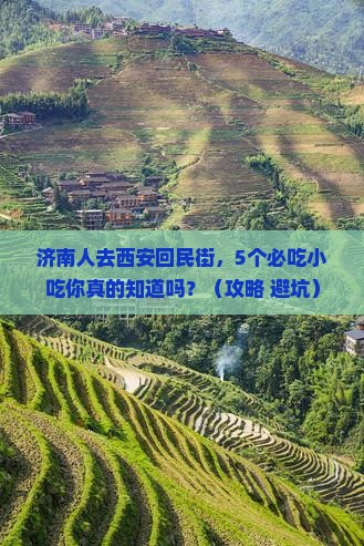 济南去西安回民街大型旅游团