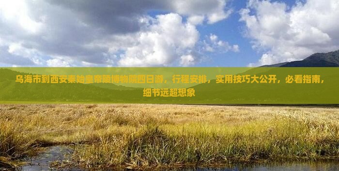 乌海市到西安秦始皇帝陵博物院四日游