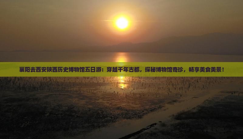 襄阳去西安陕西历史博物馆五日游