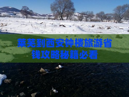 莱芜到西安钟楼团体旅游