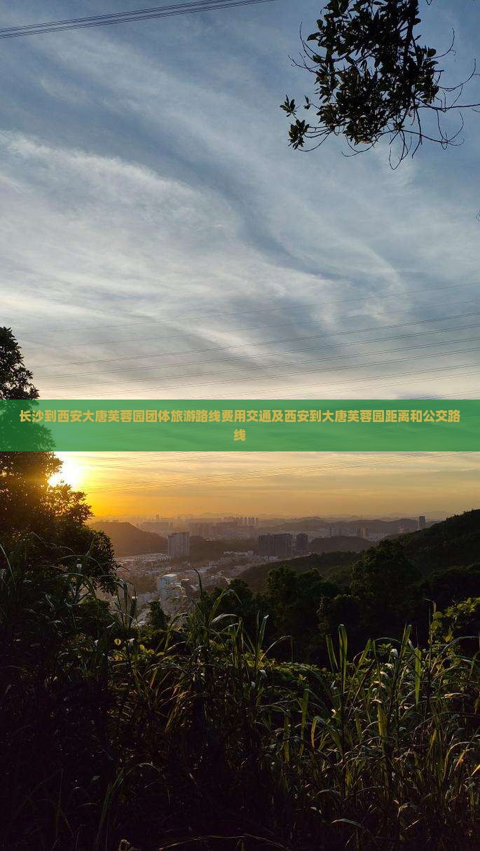 长沙到西安大唐芙蓉园团体旅游