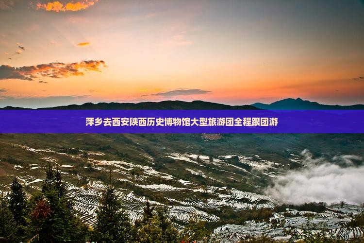 萍乡去西安陕西历史博物馆大型旅游团