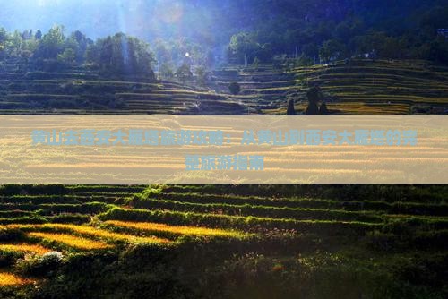 黄山去西安大雁塔旅游