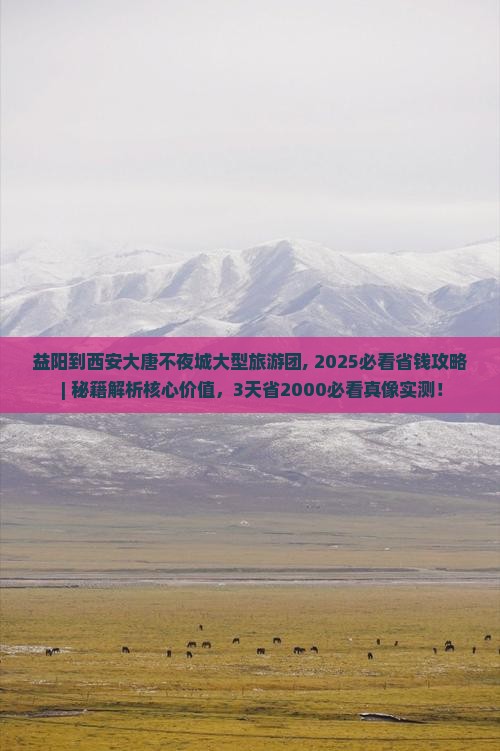 益阳到西安大唐不夜城大型旅游团