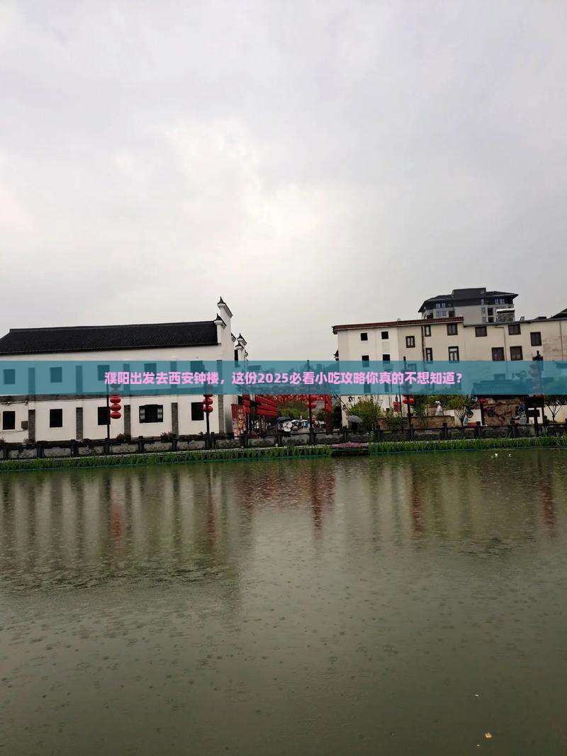 濮阳去西安钟楼旅游小吃
