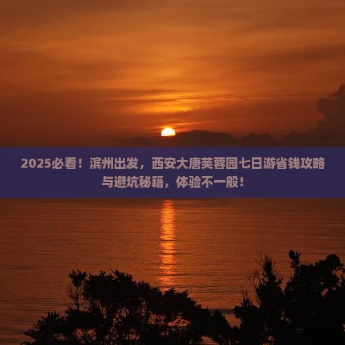 滨州去西安大唐芙蓉园七日游