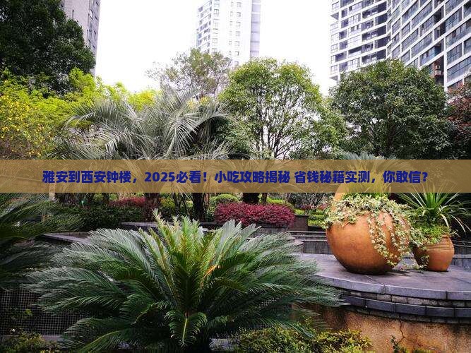 雅安到西安钟楼旅游小吃