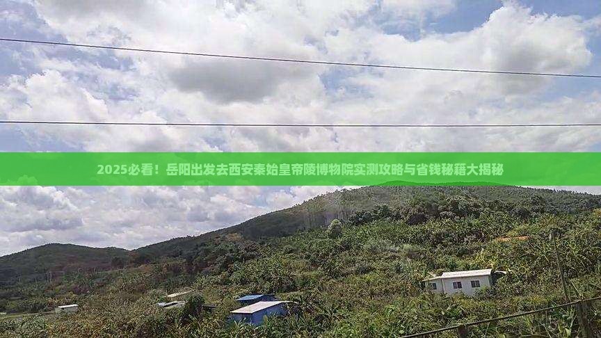 岳阳去西安秦始皇帝陵博物院个人游