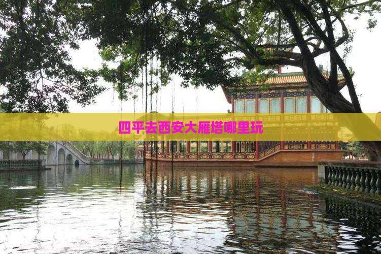 四平去西安大雁塔哪里玩