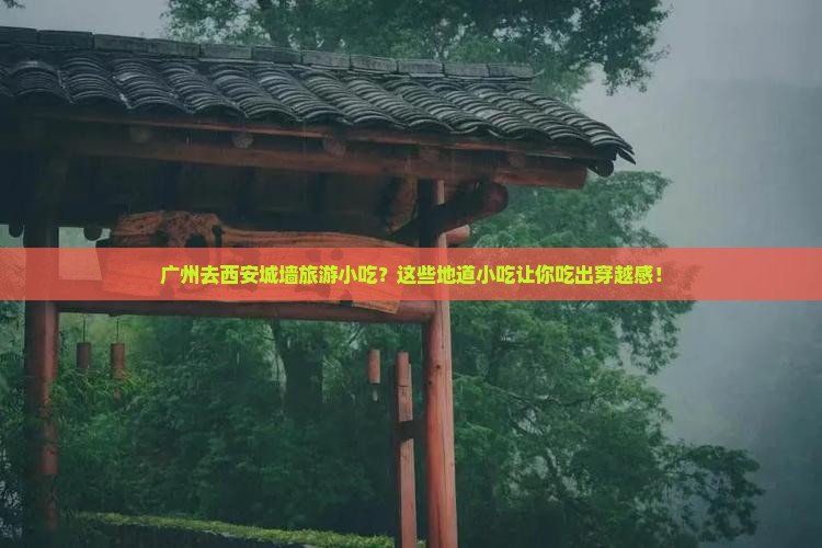 广州去西安城墙旅游小吃
