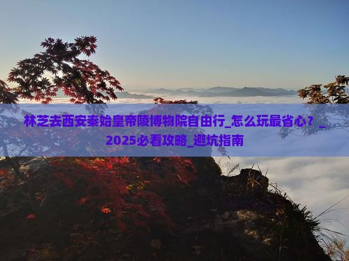 林芝去西安秦始皇帝陵博物院自由行