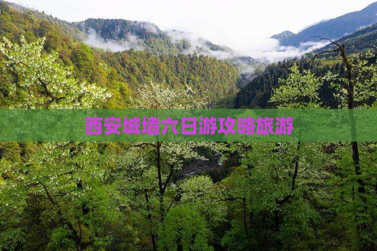 西安到西安城墙六日游