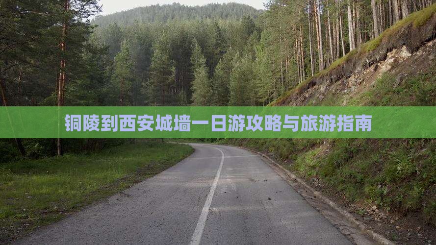 铜陵到西安城墙一日游
