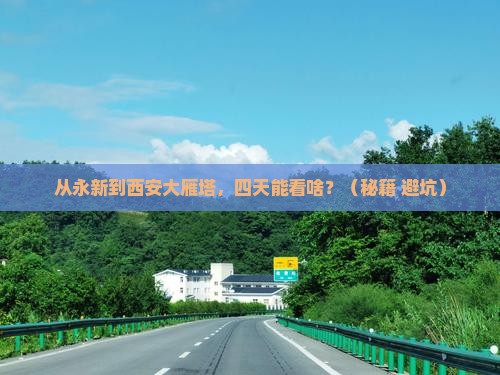 永新到西安大雁塔四日游