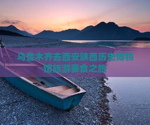 乌鲁木齐去西安陕西历史博物馆旅游小吃