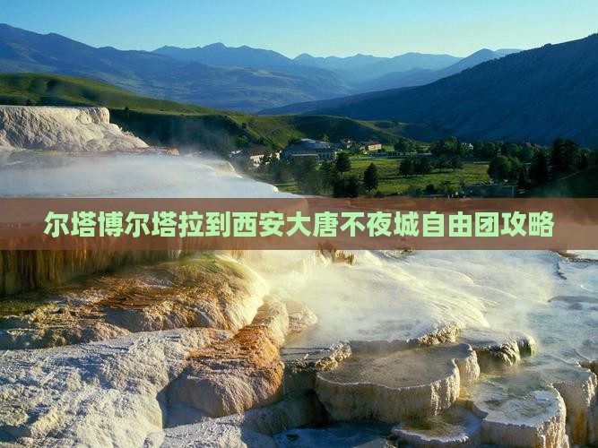 博尔塔拉到西安大唐不夜城自由团