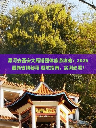 漯河去西安大雁塔团体旅游