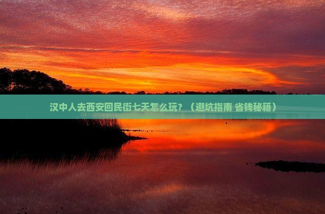 汉中去西安回民街七日游 汉中去西安回民街七日游