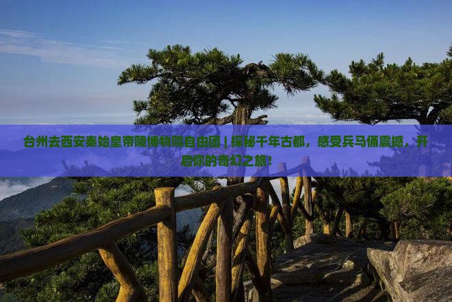 台州去西安秦始皇帝陵博物院自由团 台州去西安秦始皇帝陵博物院自由团