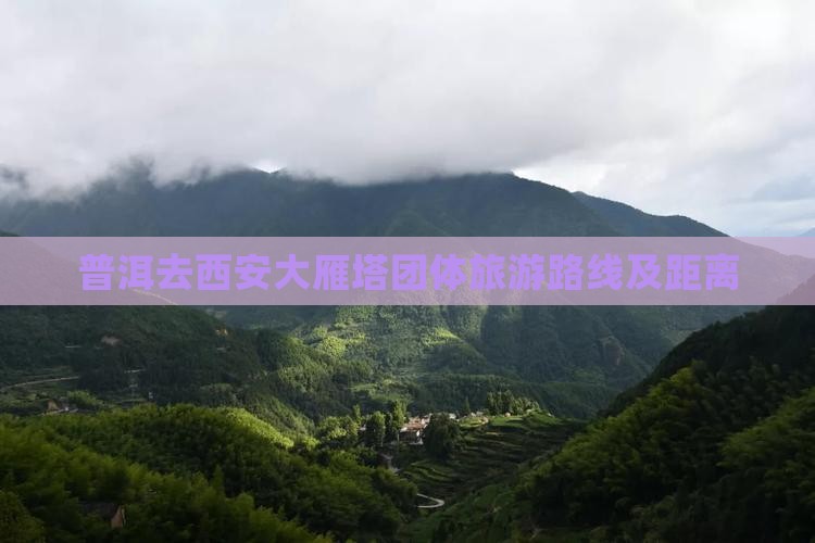 普洱去西安大雁塔团体旅游
