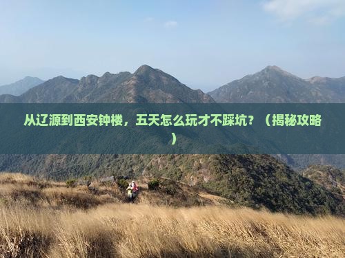 辽源去西安钟楼五日游