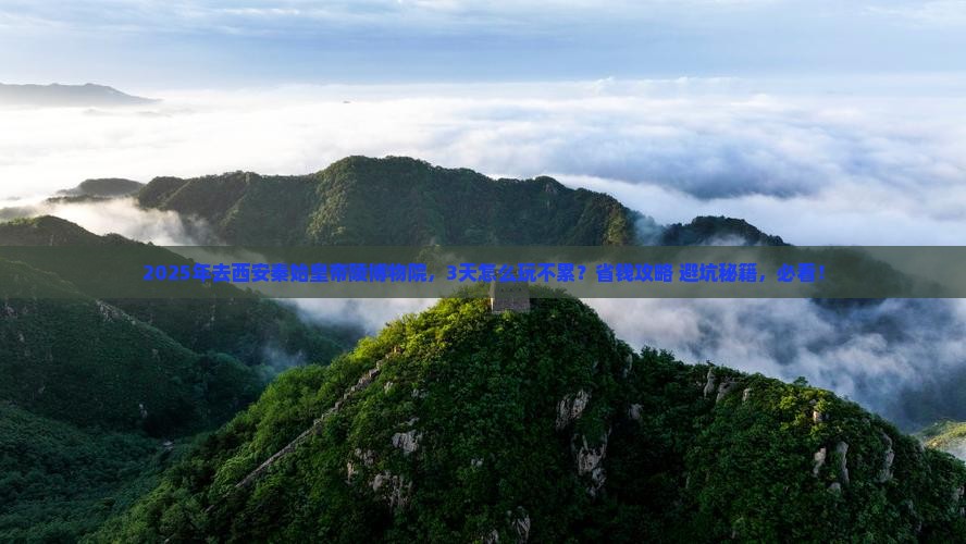 温州去西安秦始皇帝陵博物院旅游