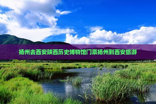 扬州去西安陕西历史博物馆门票