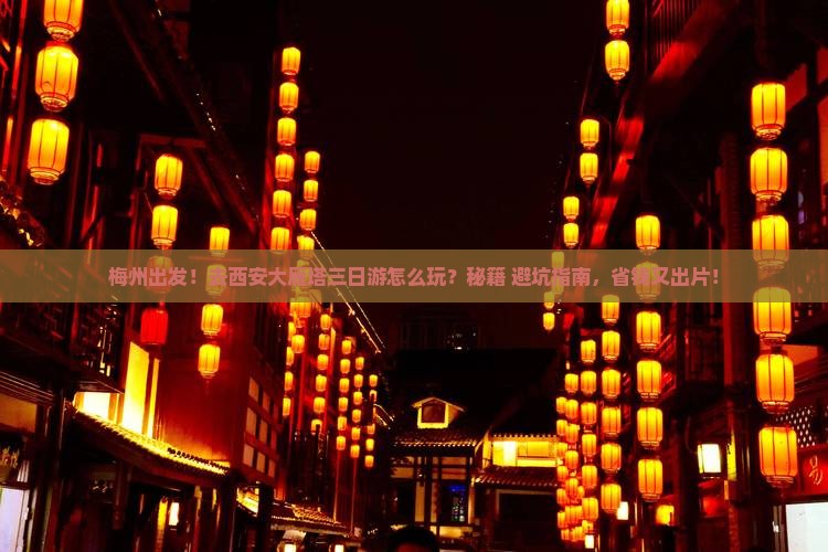 梅州去西安大雁塔三日游