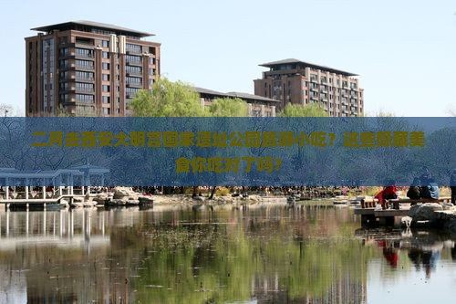 二月去西安大明宫国家遗址公园旅游小吃