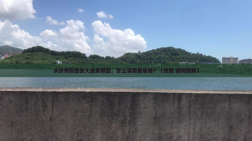 忻州到西安大唐芙蓉园门票