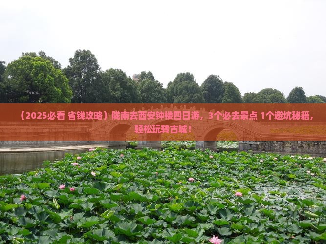 陇南去西安钟楼四日游