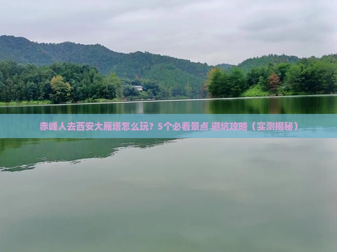 赤峰去西安大雁塔团体旅游