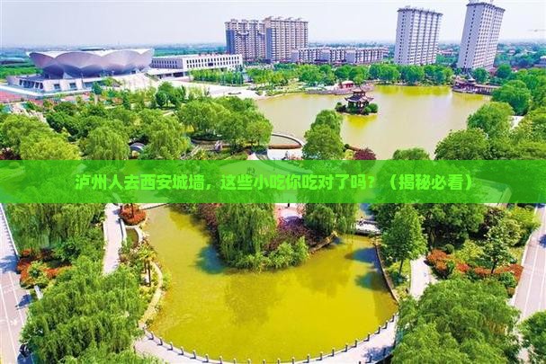 泸州去西安城墙旅游小吃