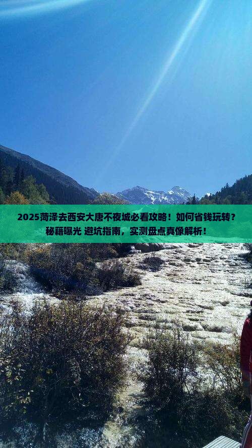 菏泽去西安大唐不夜城景点