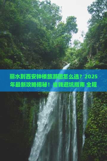 丽水到西安钟楼大型旅游团