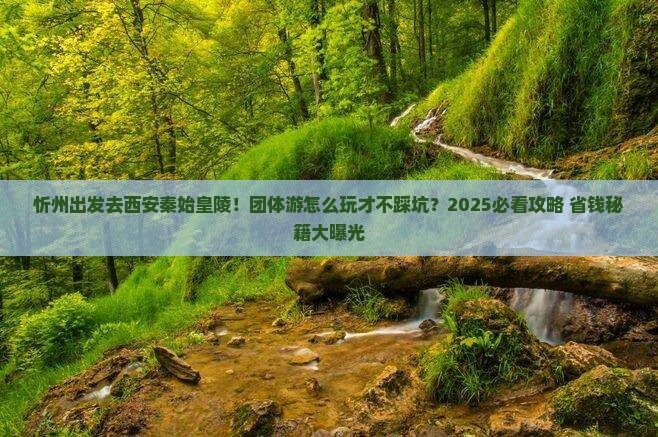 忻州去西安秦始皇帝陵博物院团体旅游