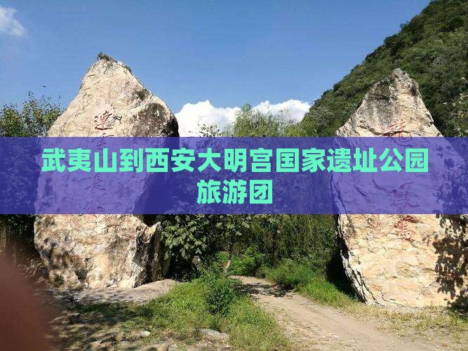 武夷山到西安大明宫国家遗址公园大型旅游团
