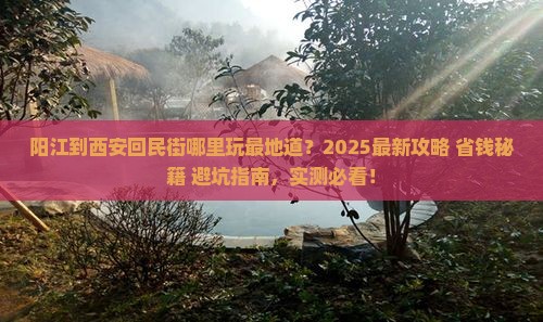 阳江到西安回民街哪里玩 阳江到西安回民街哪里玩