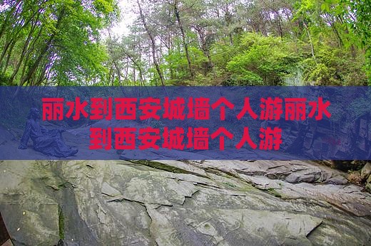 丽水到西安城墙个人游