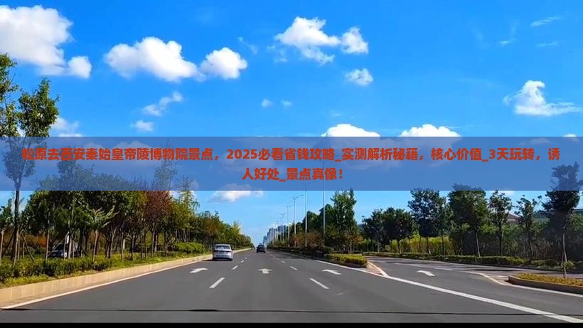 松原去西安秦始皇帝陵博物院景点