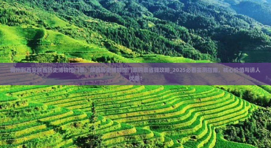 梅州到西安陕西历史博物馆门票