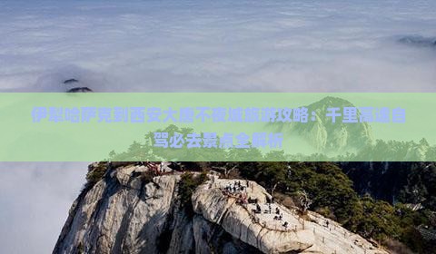 伊犁哈萨克到西安大唐不夜城必去地