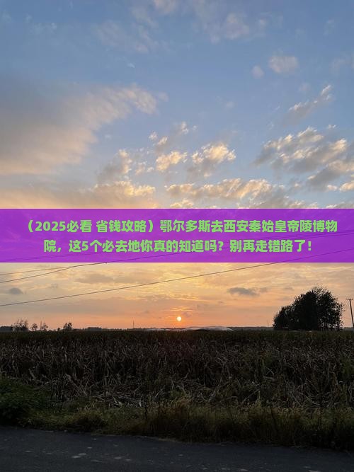 鄂尔多斯去西安秦始皇帝陵博物院必去地