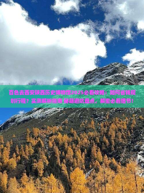 百色去西安陕西历史博物馆攻略