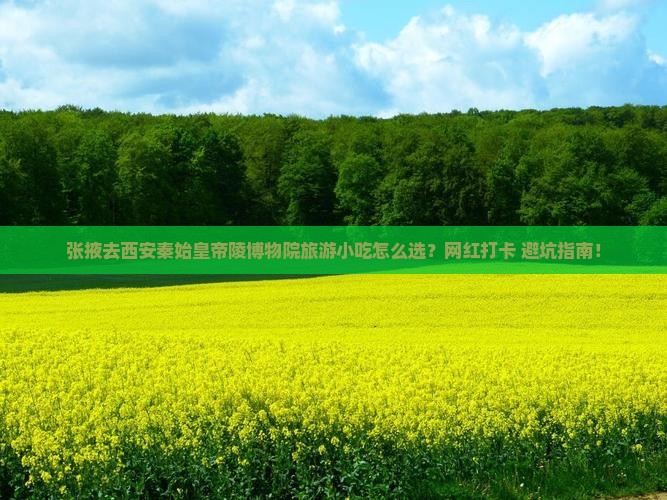 张掖去西安秦始皇帝陵博物院旅游小吃