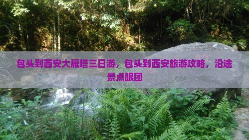 包头到西安大雁塔三日游